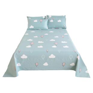 外贸加厚老粗布纯棉床单单件100%全棉帆布睡单透气双人被单凉席夏