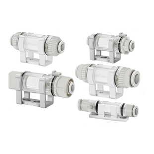 气动SMC型ZFC100-04B/06B ZFC200-06B/08B -10管道型真空过滤器