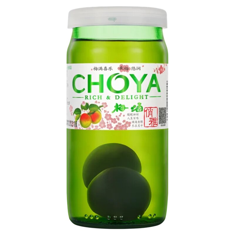 choya俏雅带梅子梅酒160ml