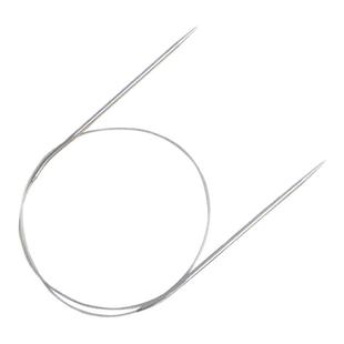 80厘米三燕牌不锈钢回形针手工毛线编织工具织毛衣袖口领口环棒针