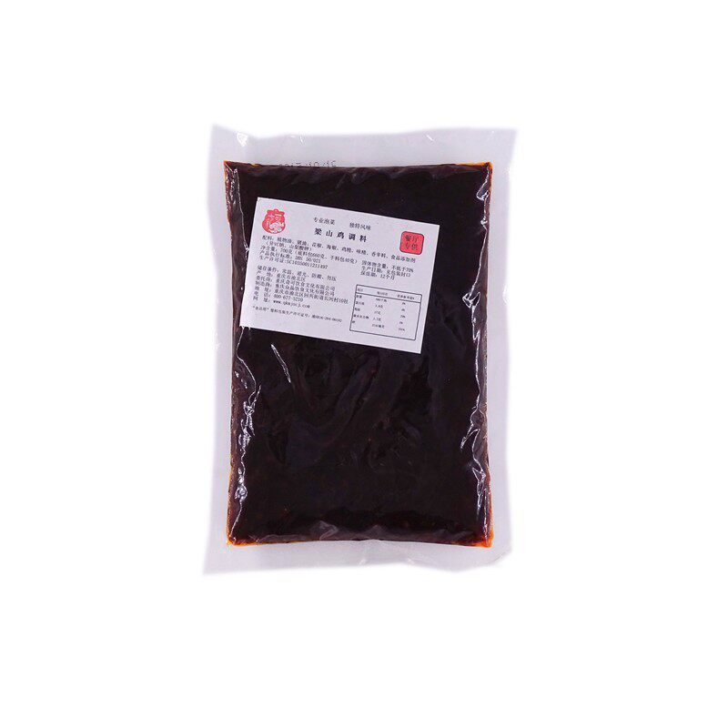 重庆七可苗家火锅底料梁山鸡网红商用包装调料餐厅香辣特色菜烧鸡