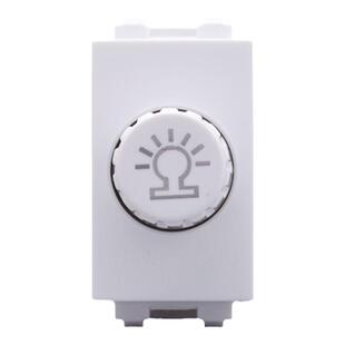 120/128型调光开关面板组合模块LED旋钮一位功能件220V无级变速86