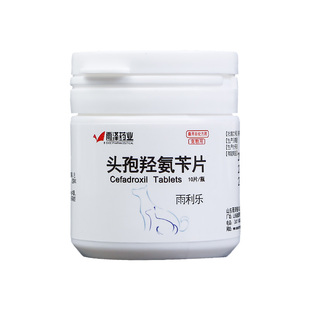 头孢羟氨苄片宠物专用狗狗猫咪消炎药尿路感染尿道炎肺炎皮肤感染