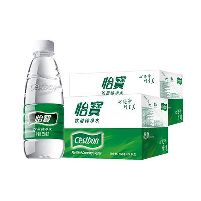 怡宝纯净水350ml*48瓶整箱装