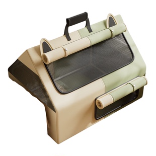 猫产房超大封闭式猫窝狗狗安全感宠物繁殖待产箱猫咪生产小猫用品