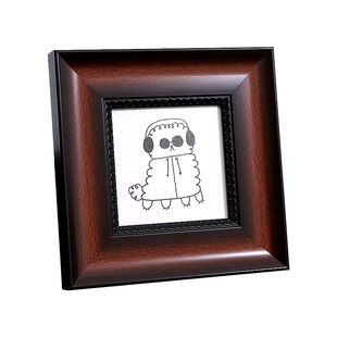 正方形相框5寸迷你小10挂墙6摆台7复古8油画棒a4画框ins空框4定制