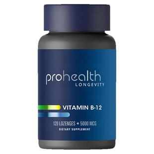 美国ProHealth新产品Vitamin健康科学维生素B12 5000mcg 30/120粒