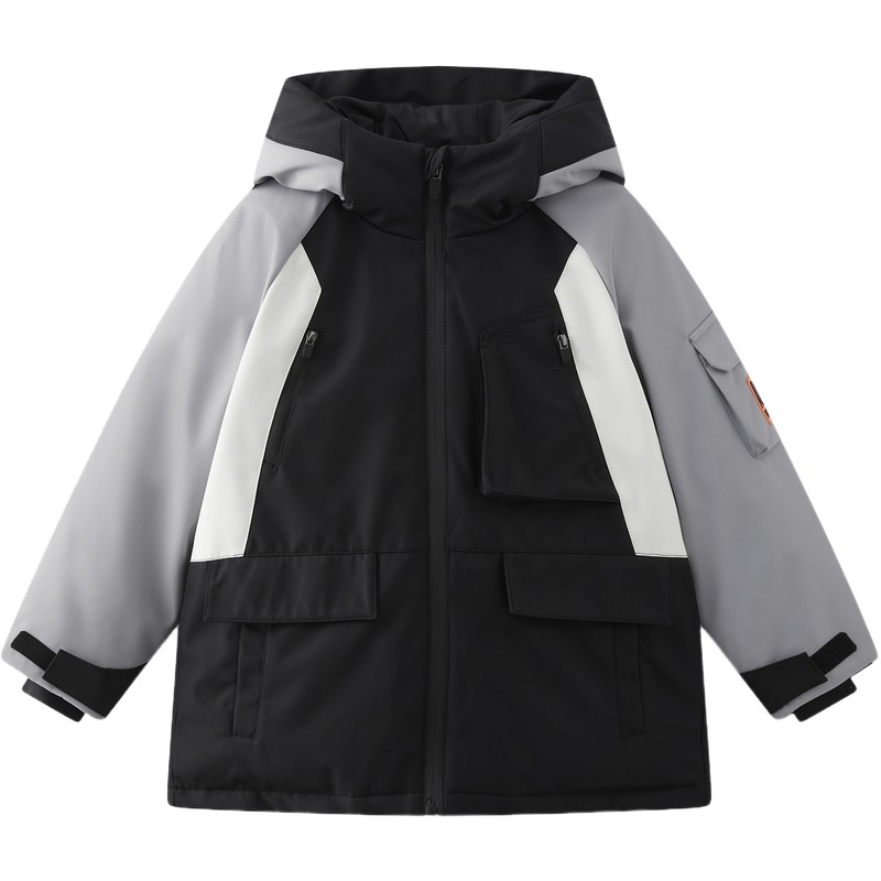 【三防】MQD儿童羽绒服2025冬季新款男童连帽加厚保暖户外风外套