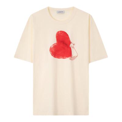 浪凡男女同款印花休闲T恤