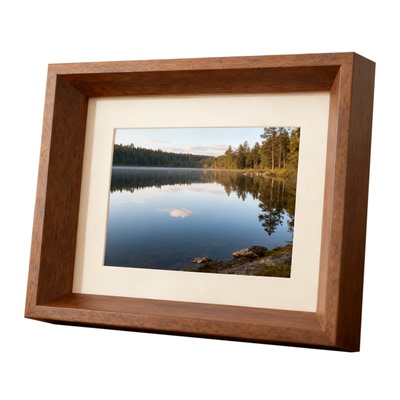 实木相框空框摆台加洗照片高级感