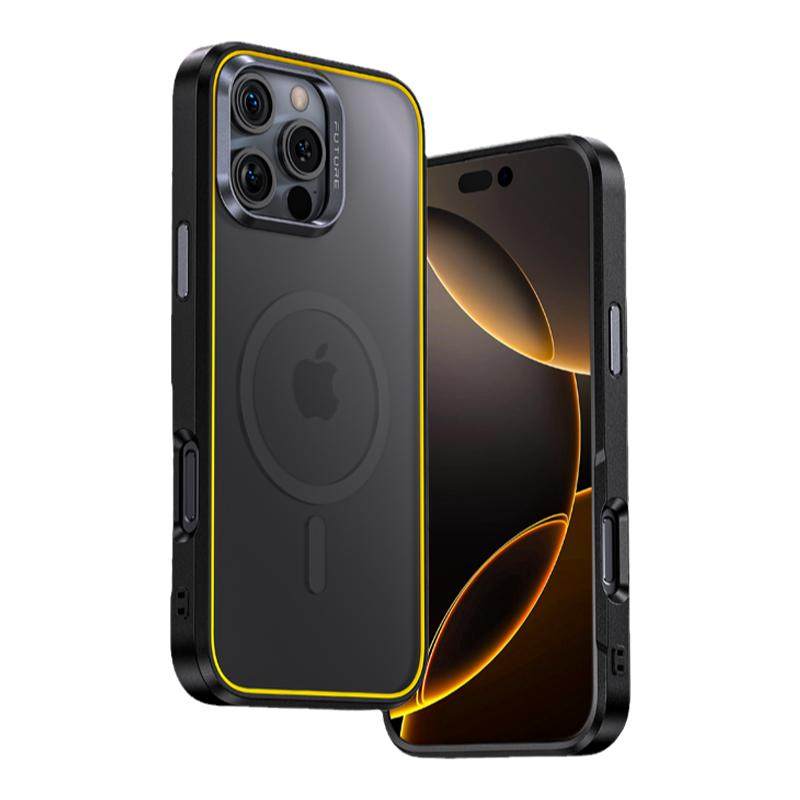 Aohi奥海新款iPhone16ProMax手机壳P4U黑科技防摔防爆防尘适用苹果16透明磨砂全包超薄软壳Plus保护套