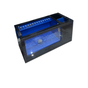 加厚超白玻璃侧过滤鱼缸锦鲤缸观赏鱼地缸轻体鱼缸水循环过滤系统