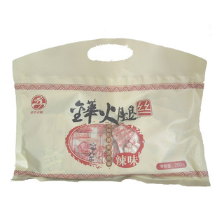 即食金华火腿丝开袋即食200克美福美味原味/辣味休闲食品特产零食
