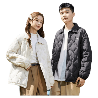 新款情侣休闲羽绒服唐狮