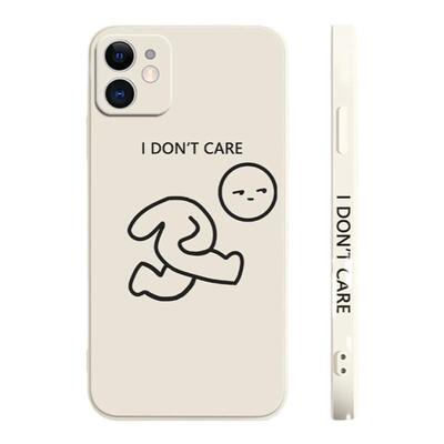 液态硅胶线条小人手机壳