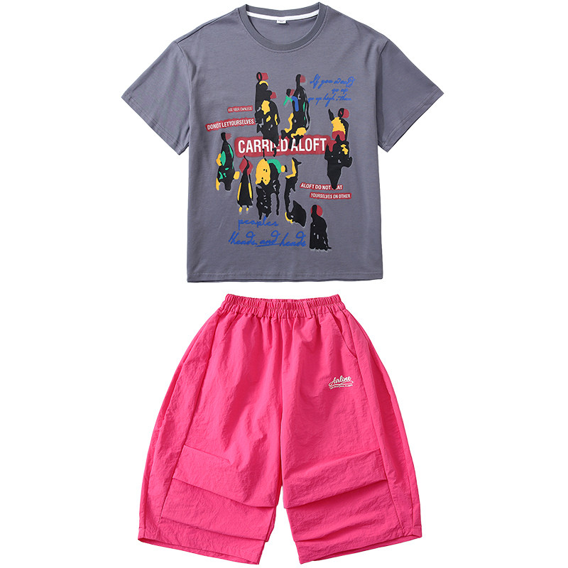 儿童嘻哈街舞hiphop走秀演出服装