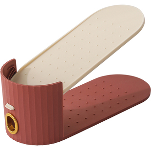 鞋子收纳神器省空间分层鞋托架宿舍可调节多层鞋架鞋柜双层收纳架