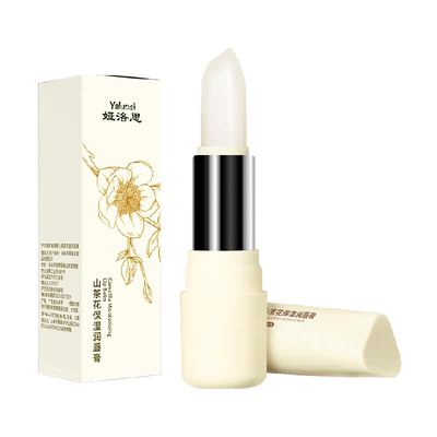 秋冬养护！山茶花保湿补水润唇膏