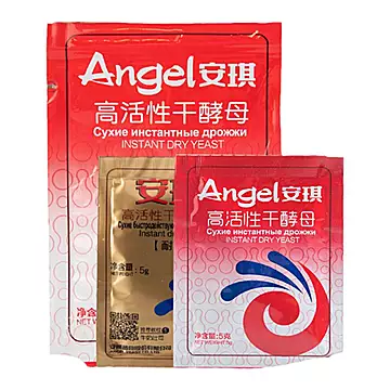 安琪高活性干酵母粉高糖型发酵粉5g*5包