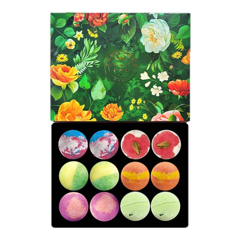 北欧进口卡莎灡儿童专用浴缸泡澡泡泡浴球精油宝宝泡脚浴盐球礼盒