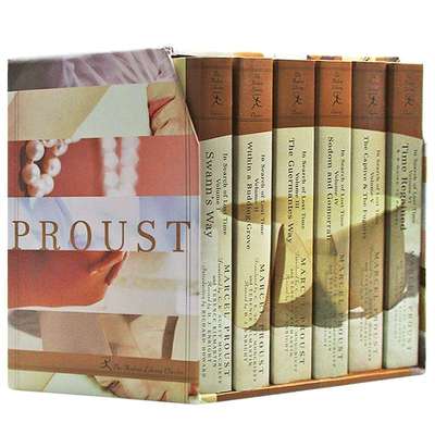 追忆似水年华6册套装 英文原版 In Search of Lost Time 经典文学小说 Marcel Proust马塞尔普鲁斯特 精装进口意识流小说书 英文版