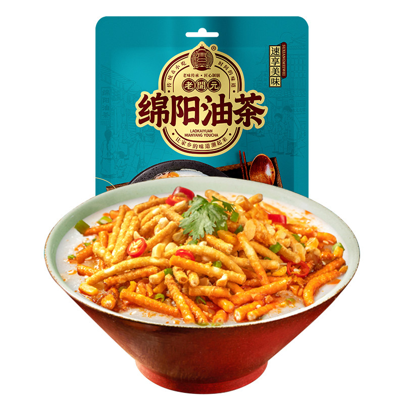 老开元绵阳油茶155g/袋  速食粥