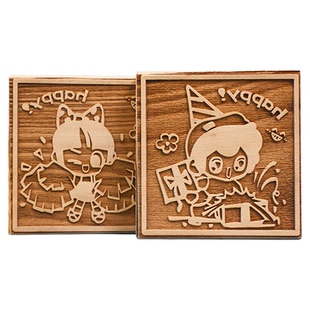 六一儿童节系列雕版diy学校活动木雕版画非遗文化团建活动拓印