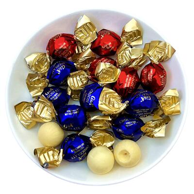 酸奶松露白巧克力高端球形伴手礼
