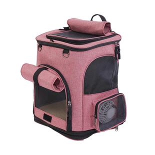 猫包外出双肩背包带轮子猫咪窝便携太空舱笼子透气狗狗箱宠物书包