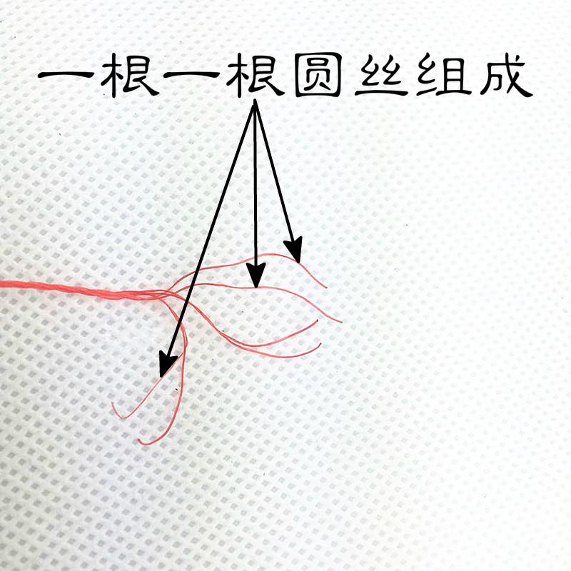 红色1.5毫米聚乙烯绳子尼龙绳大棚绳建筑线绳绳爬藤绳塑料补网绳