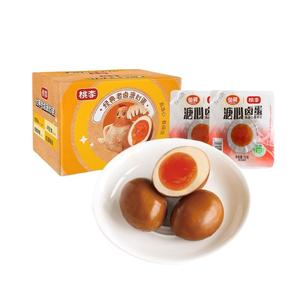 桃李溏心卤蛋Q弹软滑即食卤味早餐鸡蛋休闲零食小吃小包装35g袋装