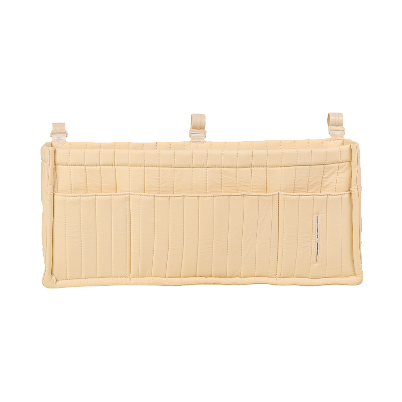 婴儿床挂收纳袋床围栏多功能收纳挂篮置物袋宝宝床头边储物袋通用