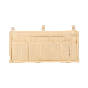 婴儿床挂收纳袋床围栏多功能收纳挂篮置物袋宝宝床头边储物袋通用