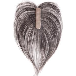 假发片女头顶遮发缝贴全真发蓬松增发蓬松高颅顶轻薄发际线假发贴