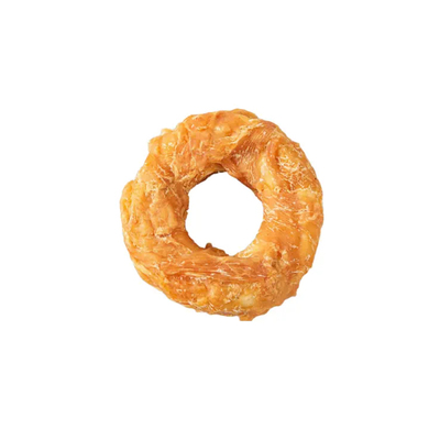 狗狗磨牙棒鸡肉牛皮甜甜圈泰迪金毛小大型犬清洁牙耐咬宠物零食