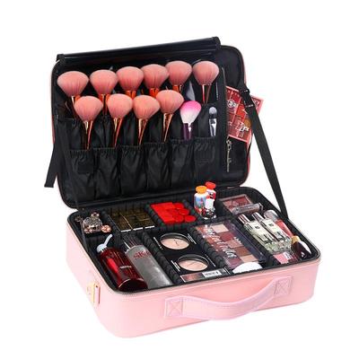 niceland粉色可爱便携简约化妆包