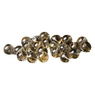 7A天然黄水晶散珠男女士手链项链隔珠多宝DIY半成品手串巴西原矿