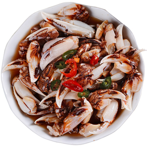醉蟹花蟹钳即食醉蟹钳麻辣海鲜