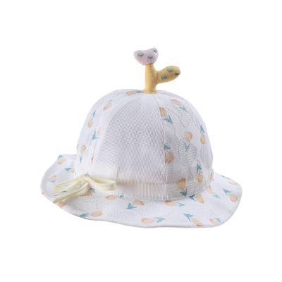 婴儿帽子夏季薄款一岁宝宝渔夫帽