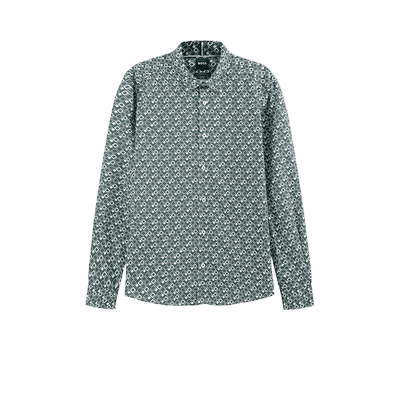 雨果博斯休闲长袖衬衫