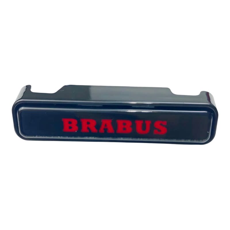 巴博斯G800900黑红字标BRABUS标