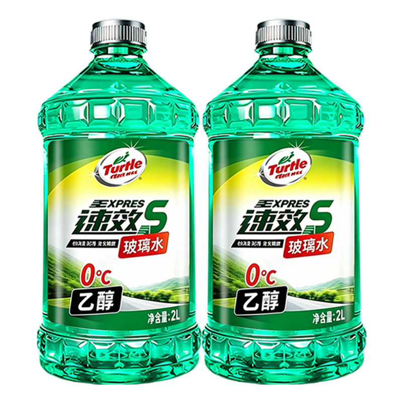 龟牌汽车玻璃水强力去污去油膜