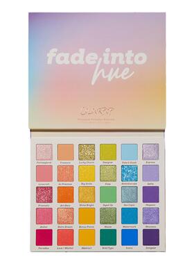 COLOURPOP（美国）三十色眼影盘彩虹盘FadeIntoHue彩色显色万圣节