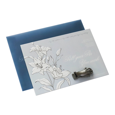 万物静默成谜贺卡素雅文艺卡片