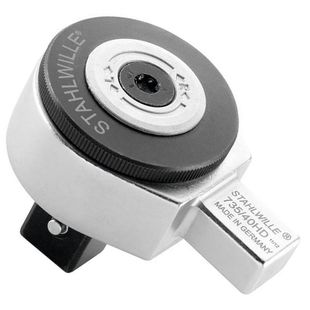 德国原装达威力STAHLWILLE扭力扳手头 插套棘轮 可以切换 735系列