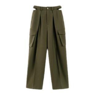 PIT复古设计感休闲工装风运动裤子女2025春季新款高腰显瘦长裤子