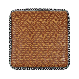 夏天凉席坐垫防滑正方形小凳子儿童椅子屁股垫办公室藤席冰丝透气