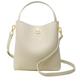 星期六包包女2026新款水桶包真皮手提包斜挎女包百搭通勤包妈妈包