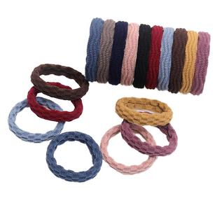 2025年新款无接缝头绳女生扎头发皮套发圈简约气质发绳橡皮筋皮圈