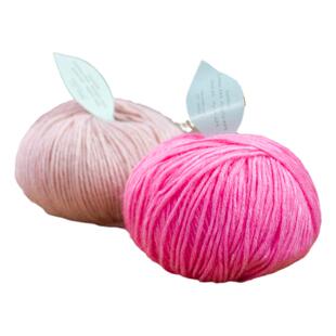 （买1送1）秀丝雅毛衣南瓜团线手工DIY鱼尾花编织毛线5团起送工具